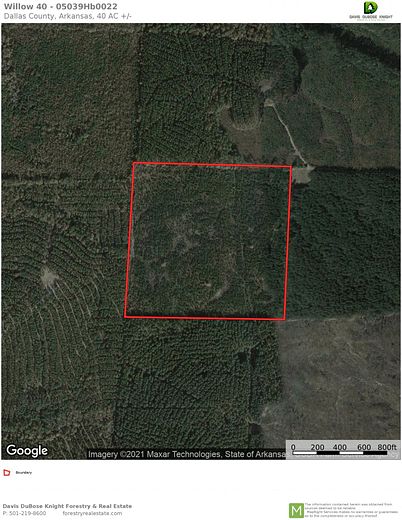 40 Acres of Recreational Land for Sale in Willow, Arkansas