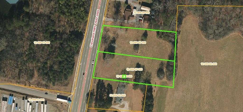 2.27 Acres of Commercial Land for Sale in Dalton, Georgia