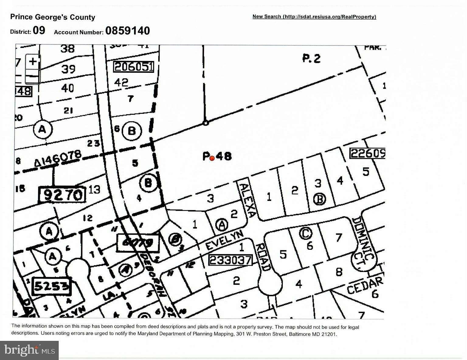 5.8 Acres of Land for Sale in Clinton, Maryland