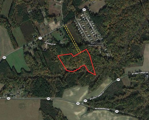 10.7 Acres of Recreational Land for Sale in Smithfield, Virginia