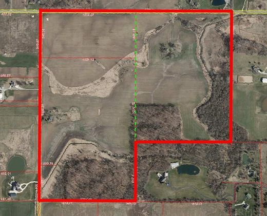 134 Acres of Agricultural Land for Sale in Leo, Indiana