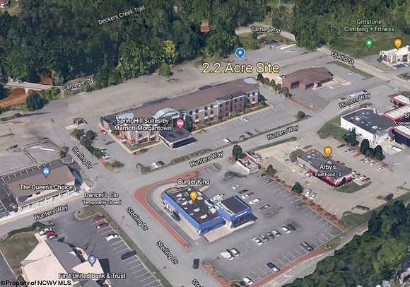 2.2 Acres of Commercial Land for Sale in Morgantown, West Virginia