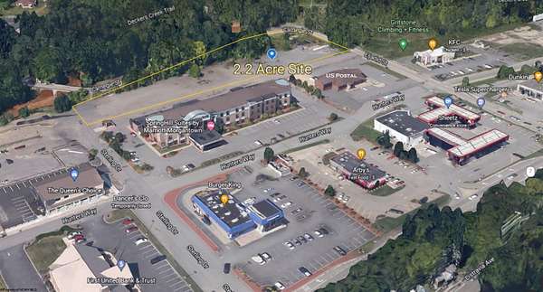 2.2 Acres of Commercial Land for Sale in Morgantown, West Virginia