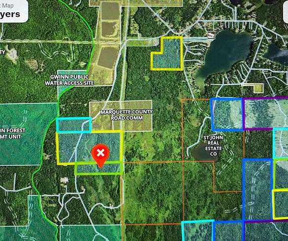 20 Acres of Recreational Land for Sale in Gwinn, Michigan