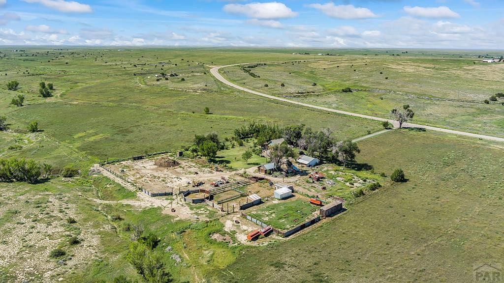 540 Acres of Agricultural Land with Home for Sale in La Junta, Colorado