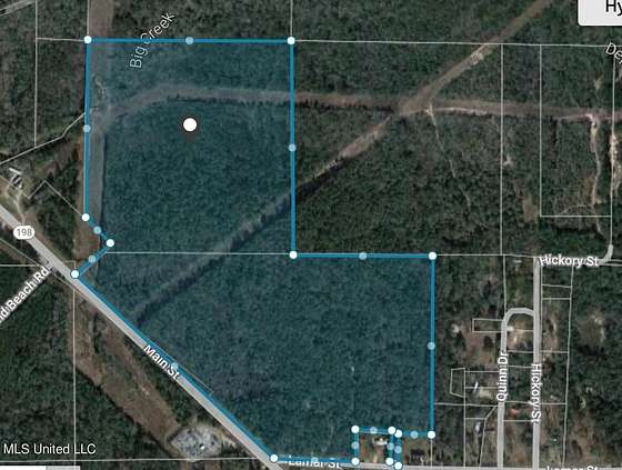 90 Acres of Land for Sale in Lucedale, Mississippi