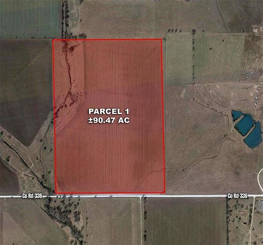90.5 Acres of Land for Sale in Valley View, Texas