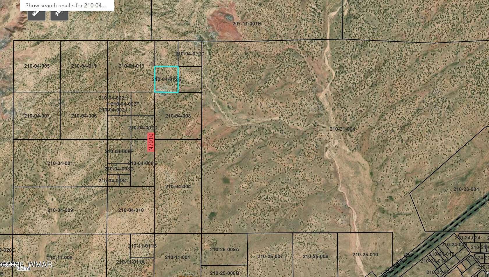 44.4 Acres of Land for Sale in Holbrook, Arizona