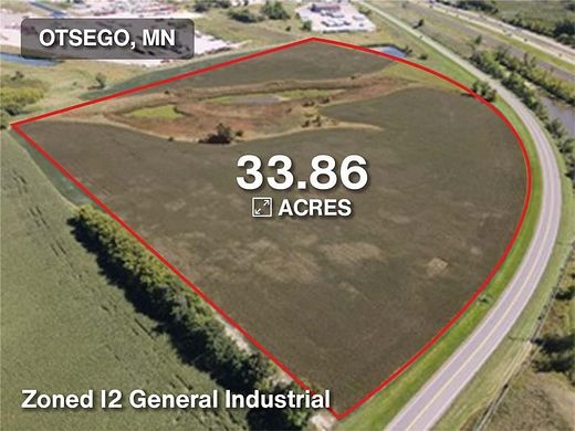 33.9 Acres of Commercial Land for Sale in Otsego, Minnesota