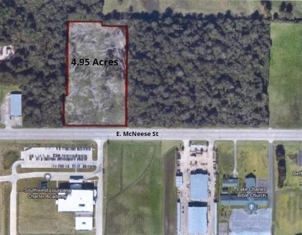 5 Acres of Commercial Land for Sale in Lake Charles, Louisiana