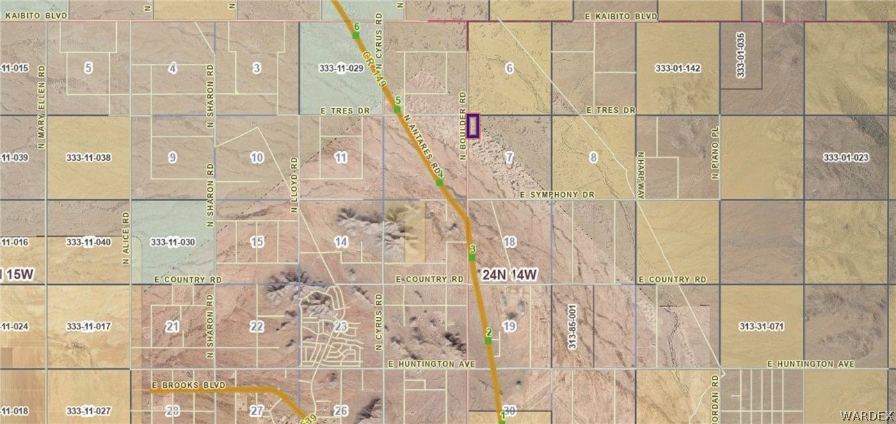 20 Acres of Agricultural Land for Sale in Kingman, Arizona