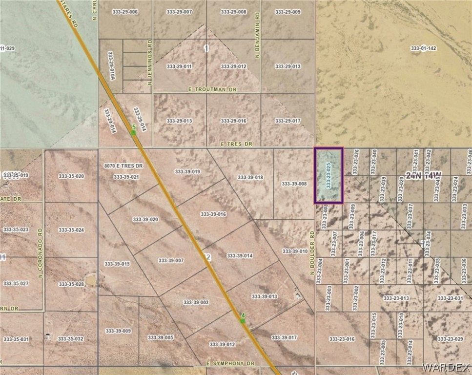 20 Acres of Agricultural Land for Sale in Kingman, Arizona