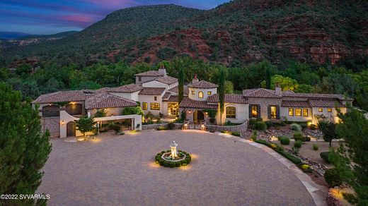 57.3 Acres of Land with Home for Sale in Sedona, Arizona