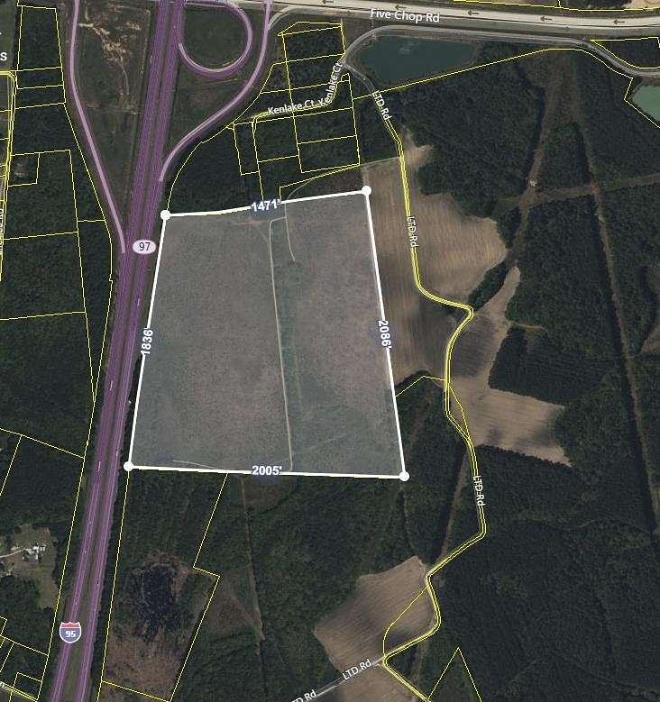 77 Acres of Land for Sale in Santee, South Carolina