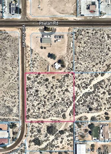 2.5 Acres of Commercial Land for Sale in Phelan, California