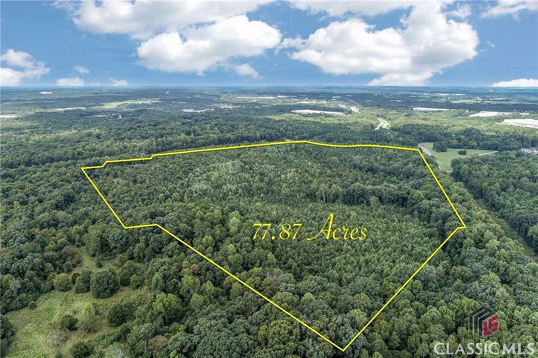 77.9 Acres of Land for Sale in Jefferson, Georgia