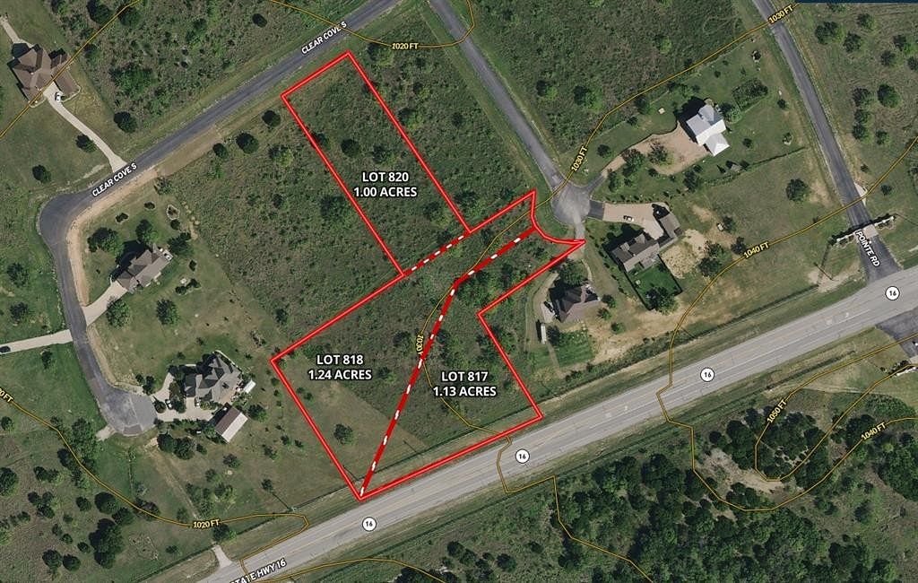 1.1 Acres of Land for Sale in Graford, Texas