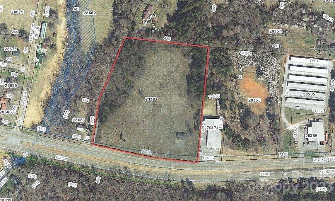 6.9 Acres of Mixed-Use Land for Sale in Shelby, North Carolina