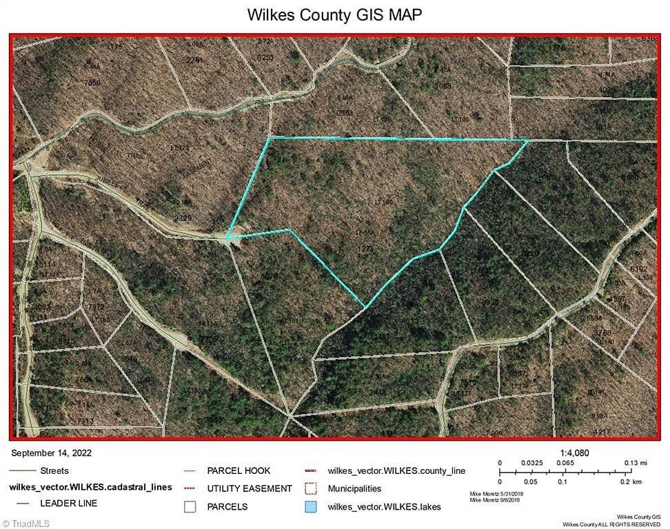 17.6 Acres of Land for Sale in McGrady, North Carolina