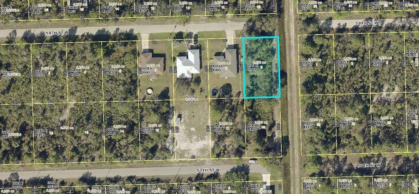 0.25 Acres of Residential Land for Sale in Lehigh Acres, Florida