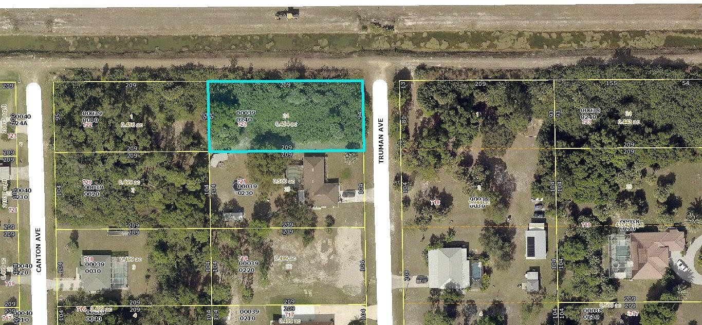 0.45 Acres of Residential Land for Sale in Lehigh Acres, Florida