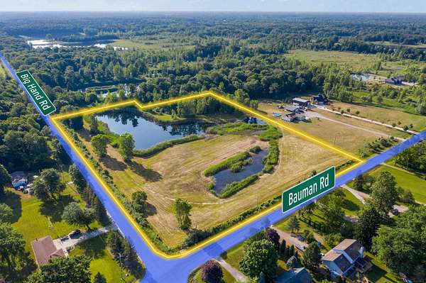 12.2 Acres of Land for Sale in Columbus, Michigan