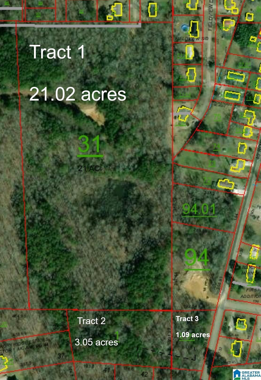 25.2 Acres of Land for Sale in Oneonta, Alabama