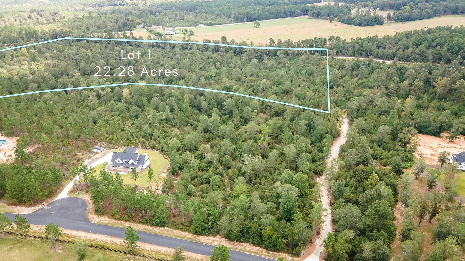 22.3 Acres of Agricultural Land for Sale in Aiken, South Carolina