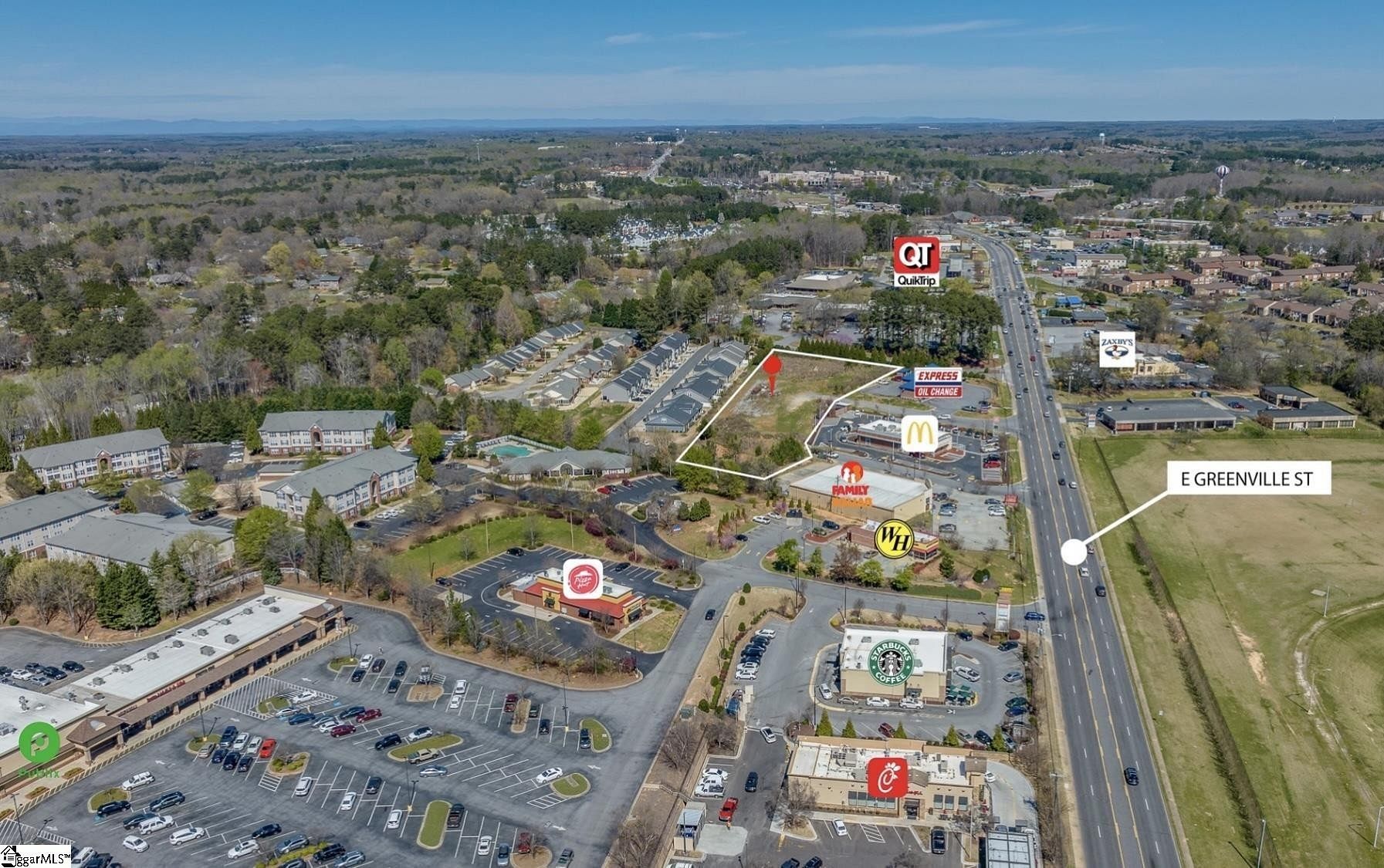 2.4 Acres of Commercial Land for Sale in Anderson, South Carolina