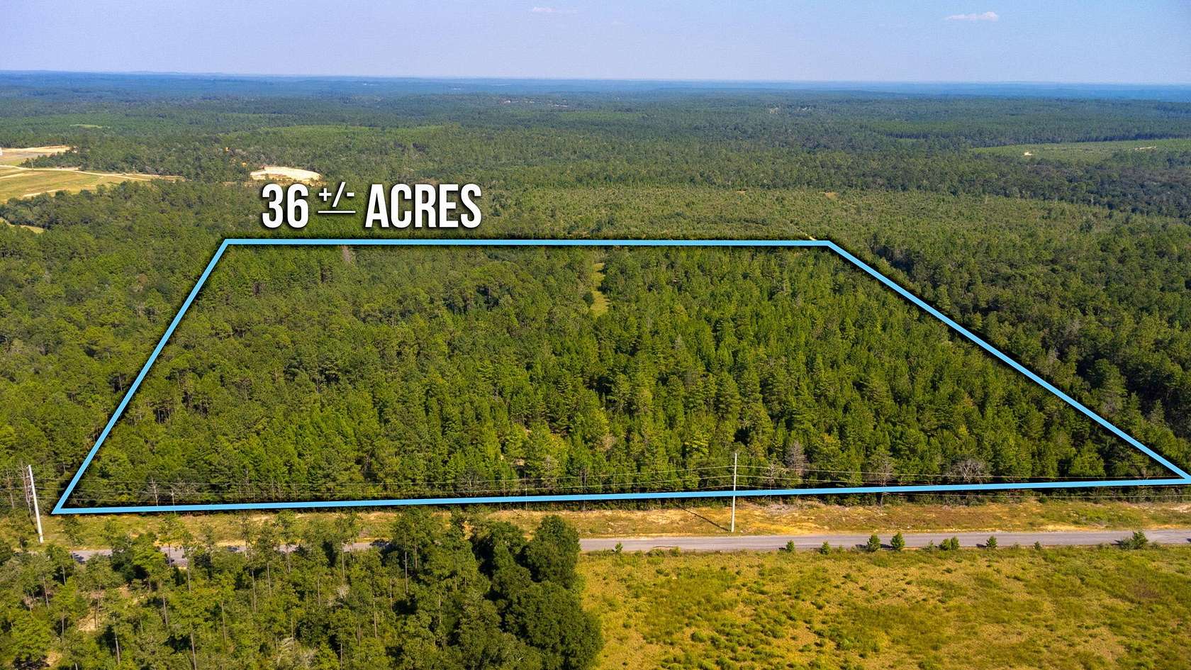 36.3 Acres of Recreational Land for Sale in DeFuniak Springs, Florida