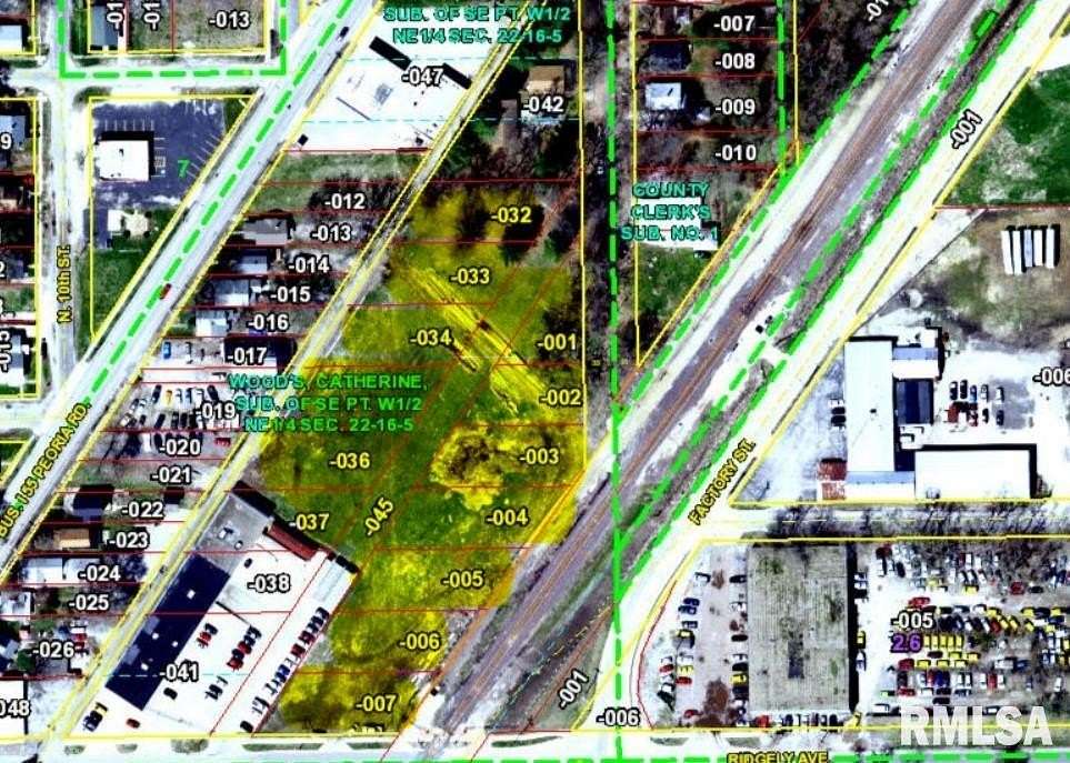 0.61 Acres of Commercial Land for Sale in Springfield, Illinois