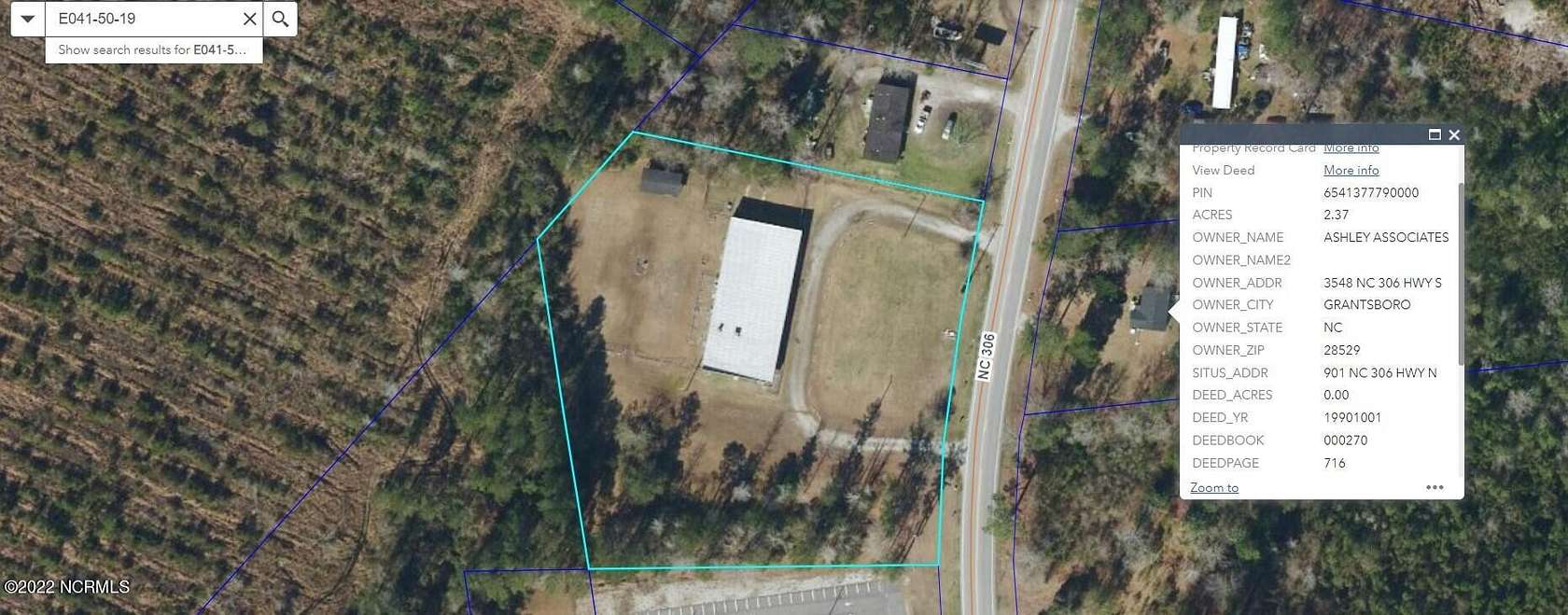 2.4 Acres of Improved Mixed-Use Land for Sale in Grantsboro, North Carolina