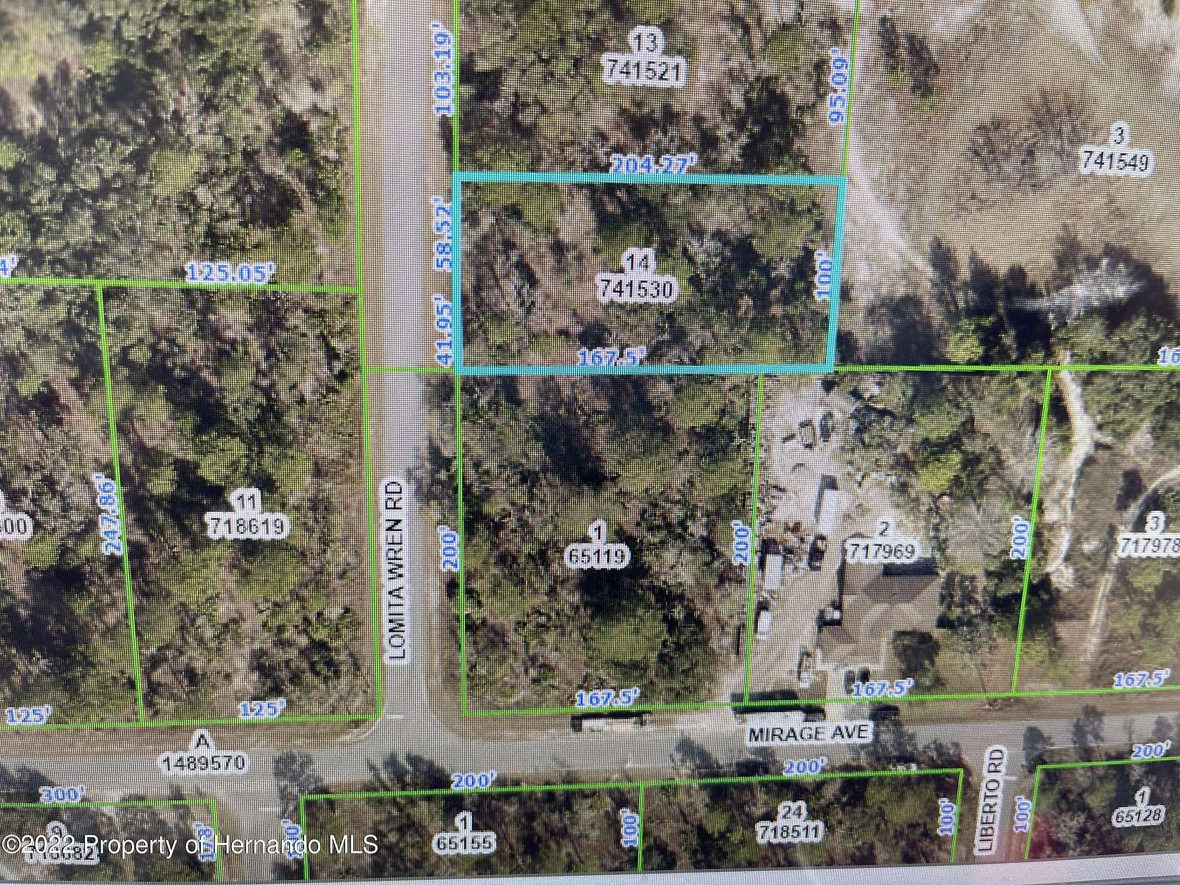 0.47 Acres of Land for Sale in Brooksville, Florida