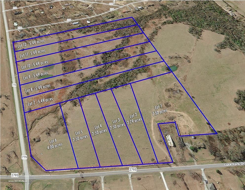 7.5 Acres of Land for Sale in Emory, Texas