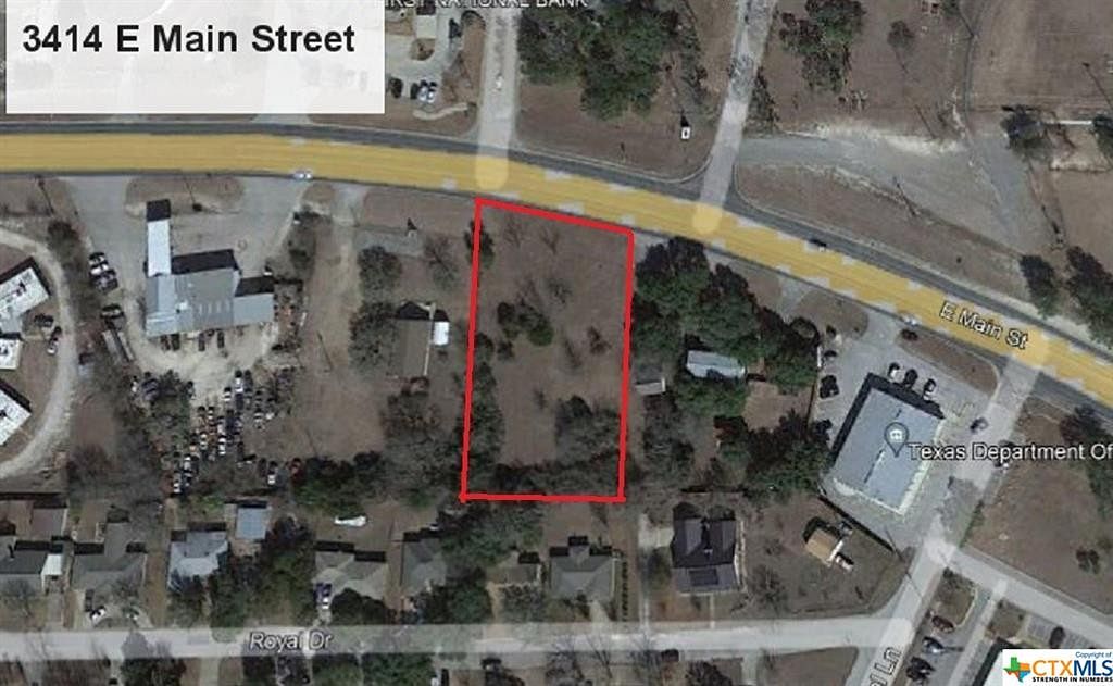 1.1 Acres of Commercial Land for Sale in Gatesville, Texas
