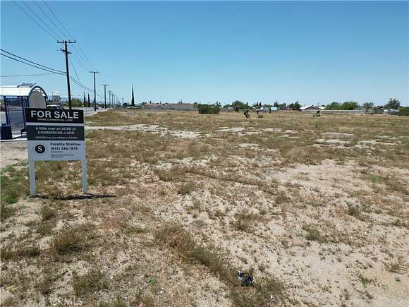 1.11 Acres of Commercial Land for Sale in Hesperia, California