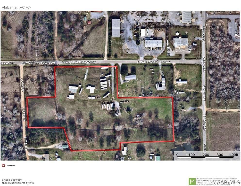 9.6 Acres of Mixed-Use Land for Sale in Montgomery, Alabama