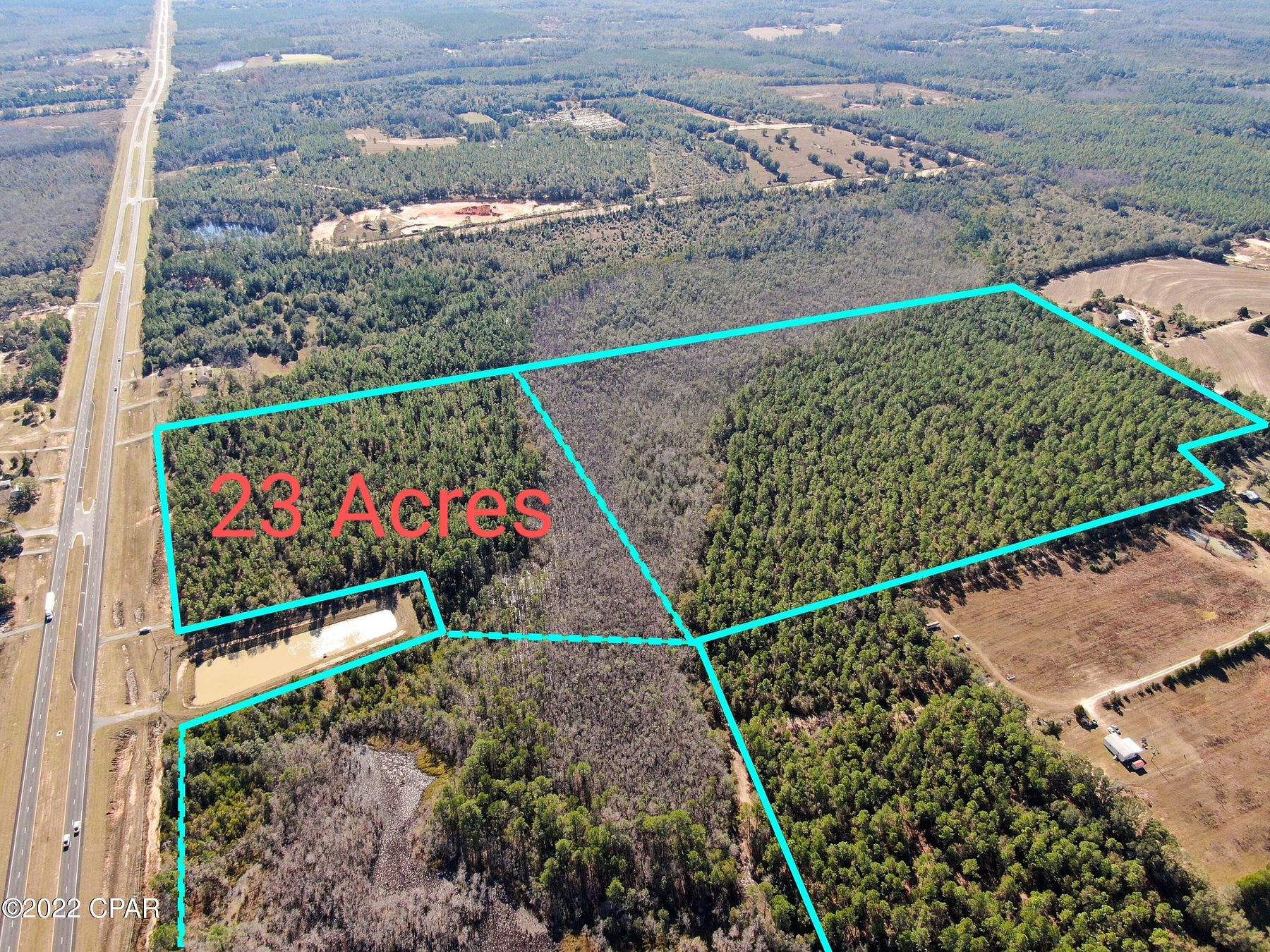 23 Acres of Recreational Land for Sale in Bonifay, Florida