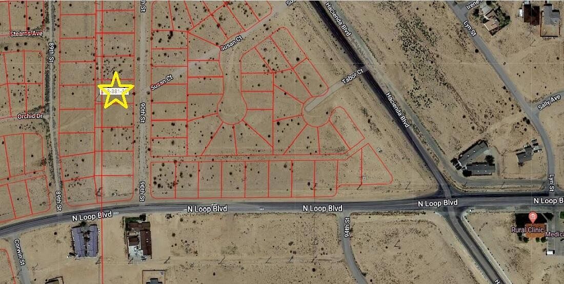 0.249 Acres of Residential Land for Sale in California City, California