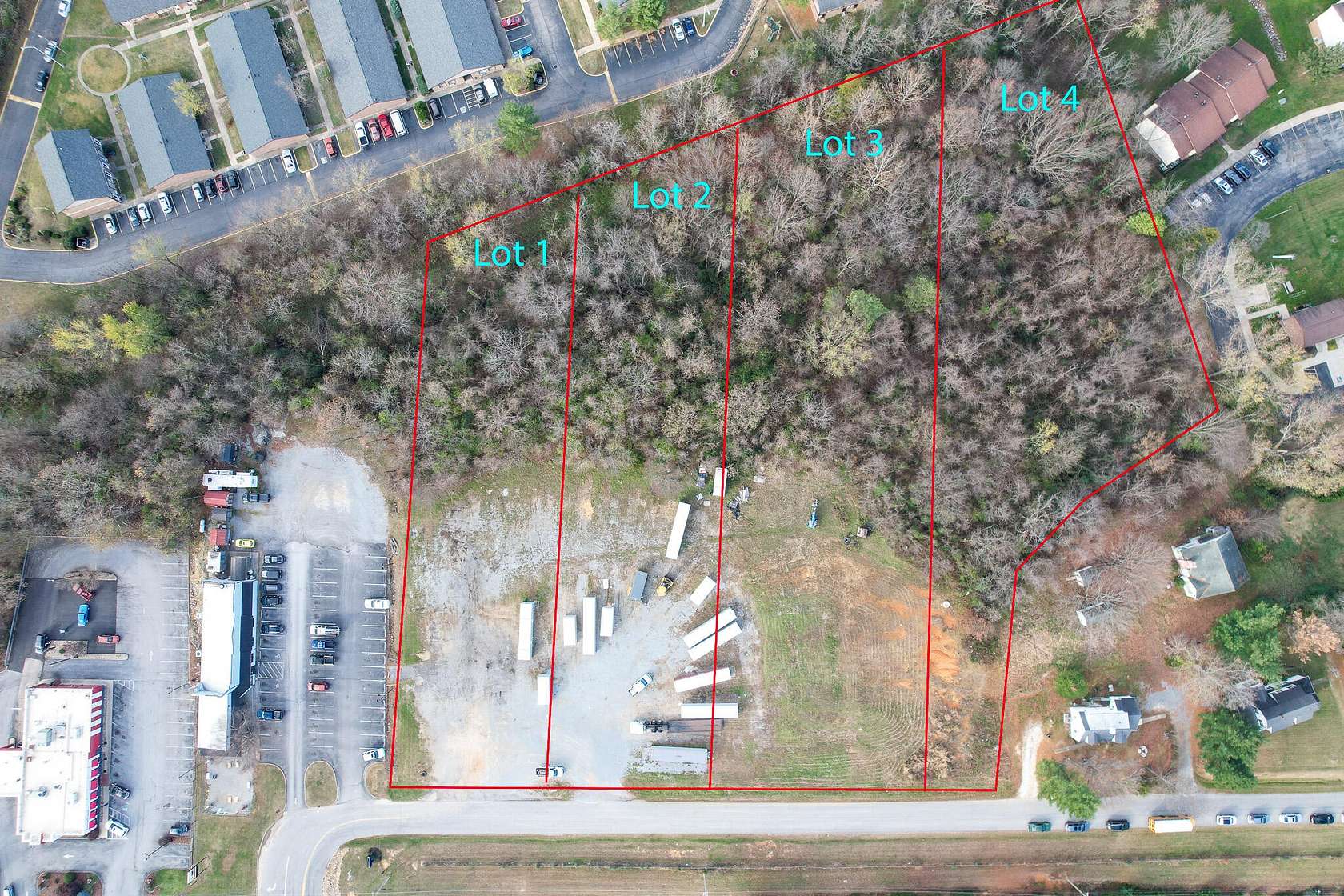 1.2 Acres of Commercial Land for Sale in Greeneville, Tennessee