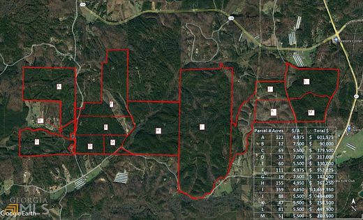 51 Acres of Land for Sale in Ranger, Georgia