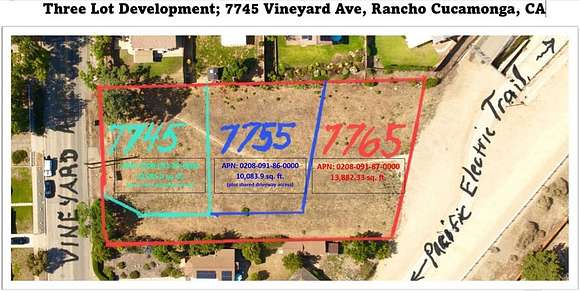 0.23 Acres of Residential Land for Sale in Rancho Cucamonga, California