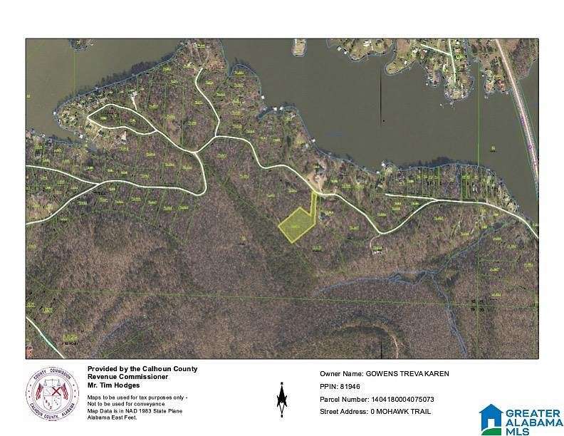 2.7 Acres of Residential Land for Sale in Ohatchee, Alabama