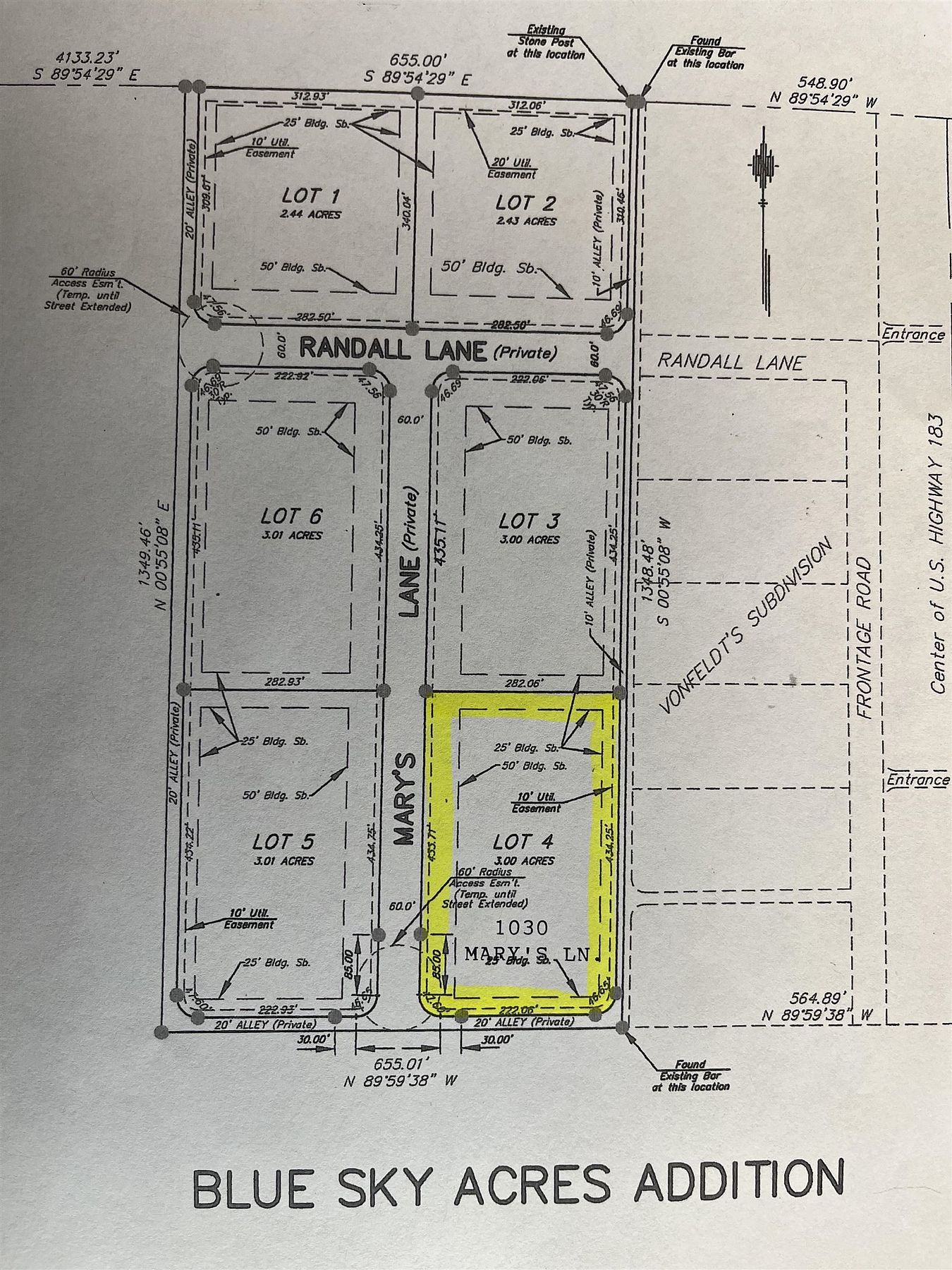 3 Acres of Residential Land for Sale in Hays, Kansas
