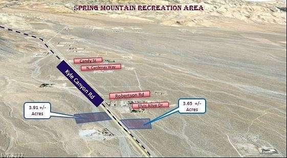 33.3 Acres of Recreational Land for Sale in Las Vegas, Nevada