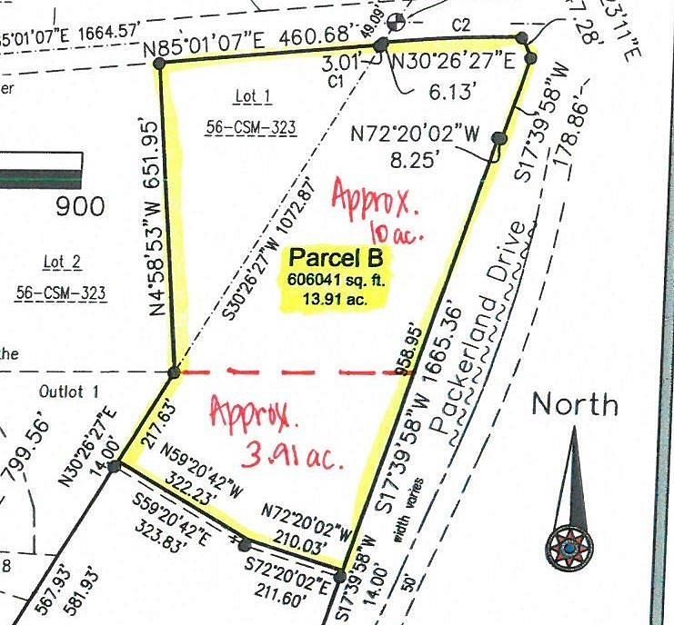 10 Acres of Commercial Land for Sale in Hobart, Wisconsin