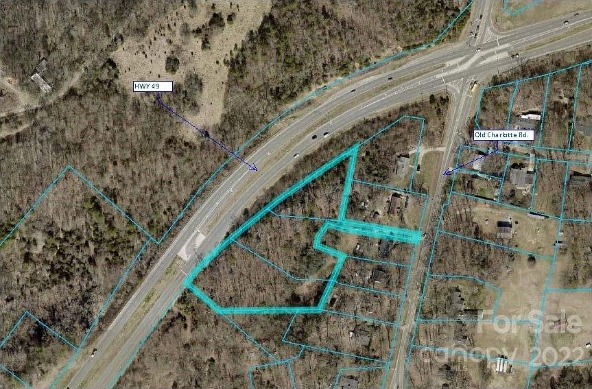 3.8 Acres of Commercial Land for Sale in Concord, North Carolina