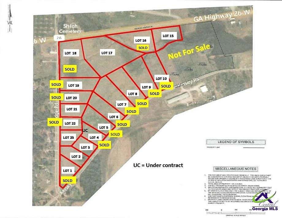 1.5 Acres of Land for Sale in Elko, Georgia