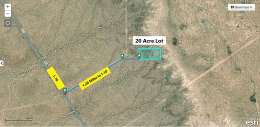 20 Acres of Land for Sale in Fabens, Texas