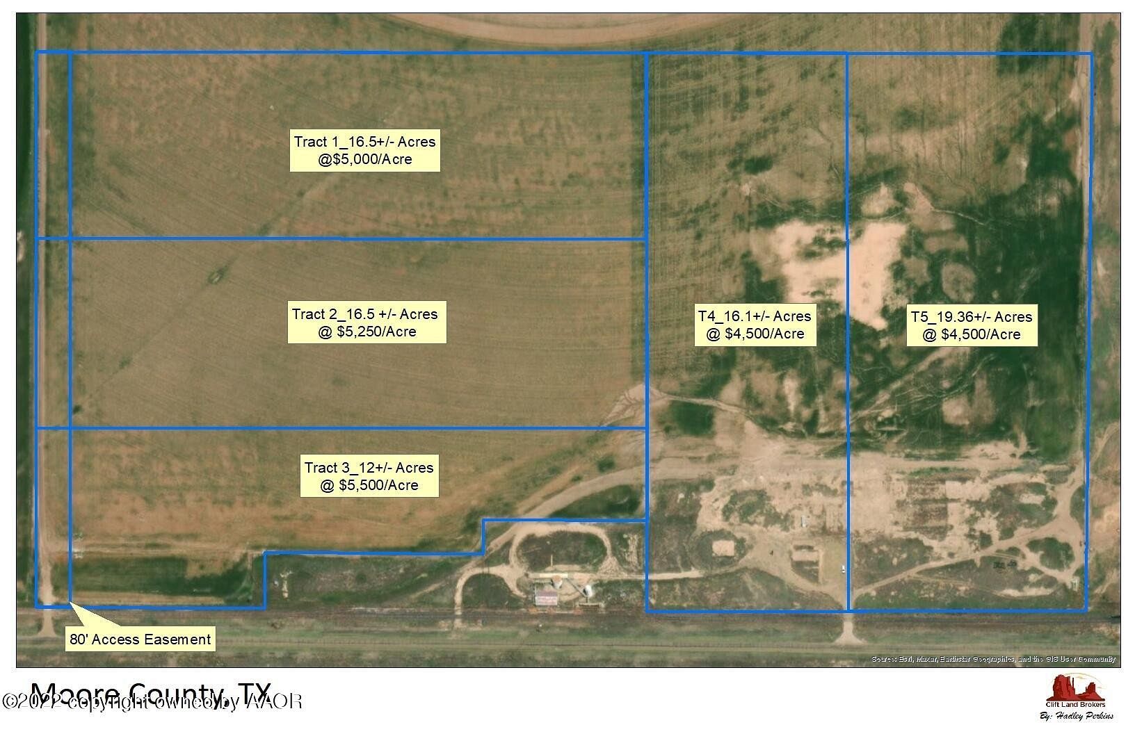 16.5 Acres of Land for Sale in Dumas, Texas